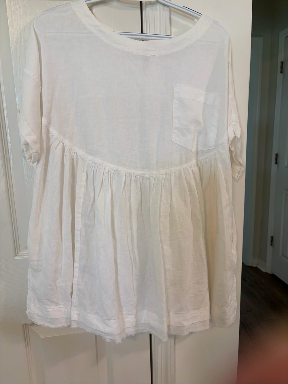 NWT FREE PEOPLE -We the free baby doll top
